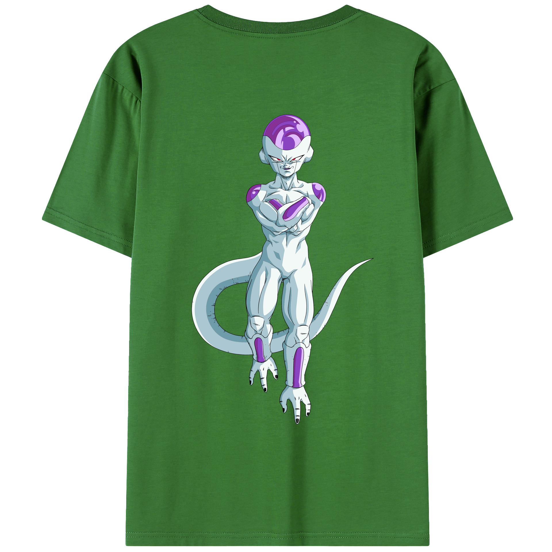 （画像用） ドラゴンボール フリーザ DRAGON BALL Frieza レディース半袖Tシャツ(バックプリント)